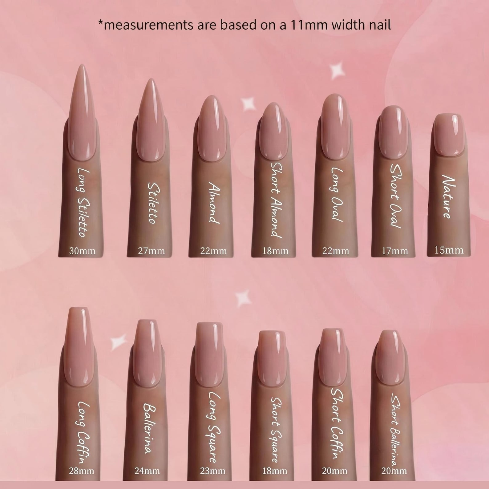 IvoryTip nail shape guide
